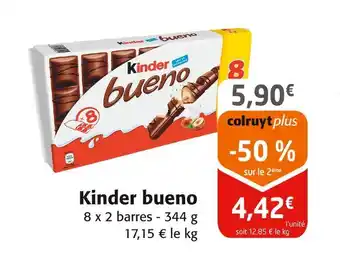 Colruyt Kinder bueno offre