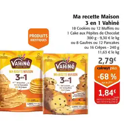 Colruyt VAHNIÉ Ma recette Maison 3 en 1 offre