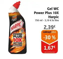 Colruyt HARPIC Gel WC Power Plus 10X offre