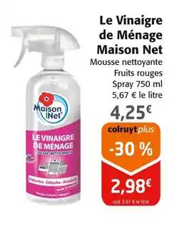 Colruyt MAISON NET Le vinaigre de ménage offre