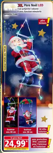 Norma I-GLOW XL Père Noël LED offre
