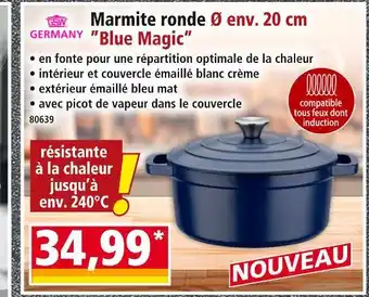 Norma TSW GERMANY Marmite ronde offre