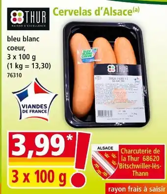 Norma THUR Cervelas d'Alsace offre