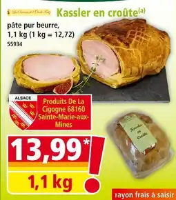Norma Produits De La Cigogne Kassler en croûte offre