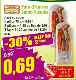 Norma FORTWENGER Pain d'épices Saint-Nicolas offre