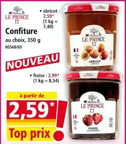 Norma Le Prince Confiture abricot offre