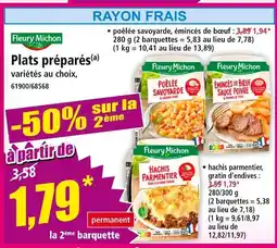 Norma Fleury Michon Plats préparés offre