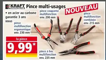 Norma Kraft Werkzeuge Pince multi-usages offre