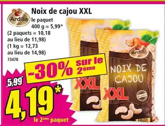 Norma ARDILLA Noix de cajou XXL offre