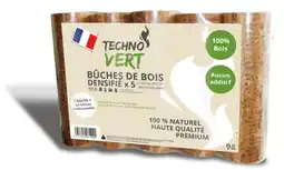 Gamm vert Bûches densifiées Techno Vert offre