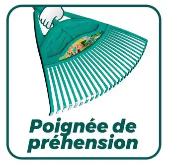 Gamm vert Balai à gazon XL 27 dents Leborgne offre