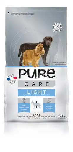 Jardiland Croquettes Pure Care Light offre