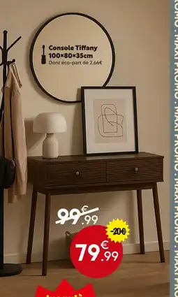 Maxi Bazar Console Tiffany offre