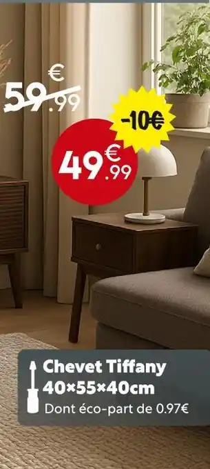 Maxi Bazar Chevet Tiffany offre