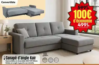 Canapé d'angle kair