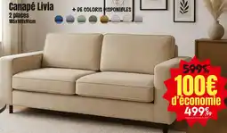 Maxi Bazar Canapé Livia offre