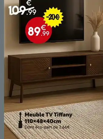 Maxi Bazar Meuble TV Tiffany offre
