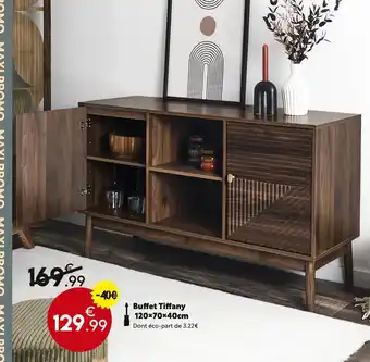 Maxi Bazar Buffet Tiffany offre