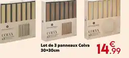 Maxi Bazar ATMOSPHERA Lot de 3 panneaux colva offre