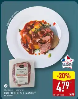 ALDI ST-CLÉMENT LE BOUCHER Palette demi-sel sans os offre