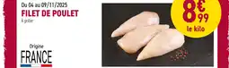 Carrefour Filet de Poulet offre
