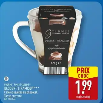 ALDI GOURMET FINEST CUISINE Dessert Tiramisu offre