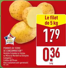 ALDI POMMES DE TERRE offre
