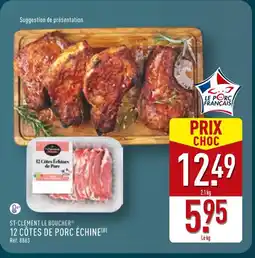 ALDI ST-CLÉMENT LE BOUCHER 12 côtes de porc échine offre