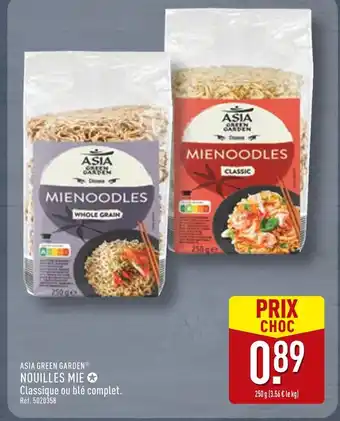 ALDI Asia Green Garden Nouilles Mie Classique offre