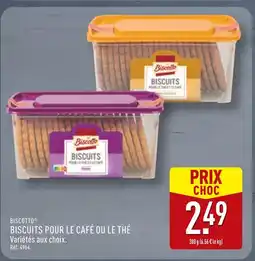 ALDI BISCOTTO Biscuits pour le café ou le thé offre