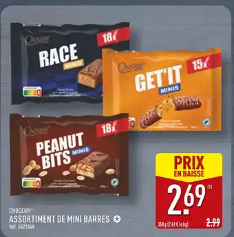 ALDI CHOCEUR Assortiment de mini barres offre