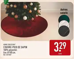 ALDI HOME CREATION COUVRE-PIED DE SAPIN offre