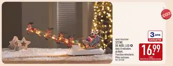 ALDI HOME CREATION Scène de noël LED offre