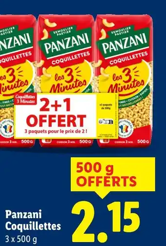 PANZANI Coquillettes