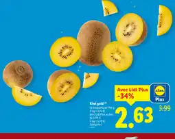 Lidl Kiwi gold offre