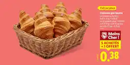 Lidl Croissant pur beurre offre