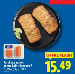 Lidl Farci au saumon et aux Saint-Jacques offre