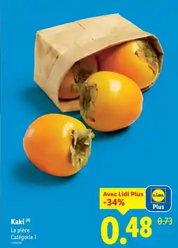 Lidl Kaki offre
