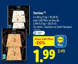 Lidl Deluxe Terrine offre