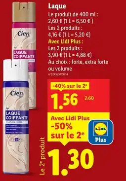 Lidl Cien Laque offre