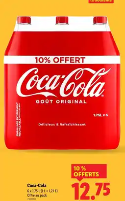 Lidl Coca-Cola Goût Original offre