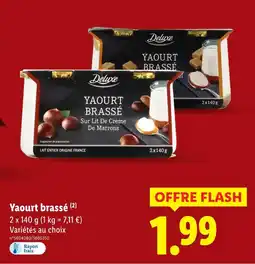 Lidl Deluxe Yaourt brassé offre