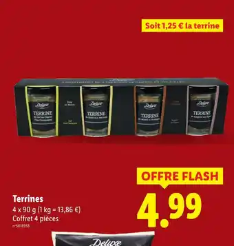 Lidl DELUXE Terrines offre
