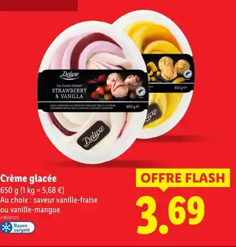 Lidl DELUXE Crème glacée offre