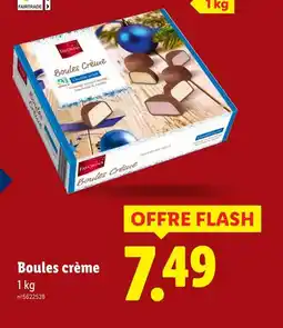 Lidl Favorina Boules crème offre