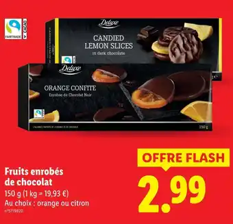 Lidl DELUXE Candied Lemon Slices offre
