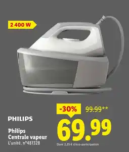 Lidl PHILIPS Centrale vapeur offre