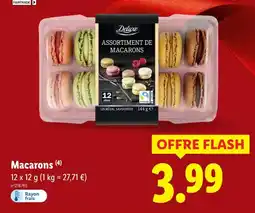 Lidl Deluxe Assortiment de Macarons offre