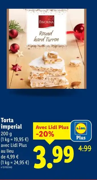 Lidl FAVORINA Torta imperial offre