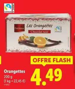 Lidl Orangettes offre